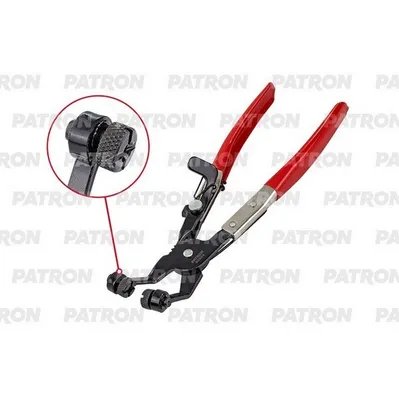 Клещи для снятия хомутов систем охлаждения, 45 грд, изог PATRON P-62522