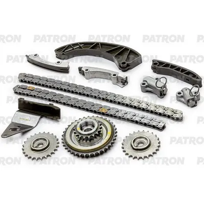 Комплект цепи ГРМ (Цепь-2, Нат-2, Усп-4, Шест-3) KIA Soul 1.6CRDi (D PATRON PTCK131