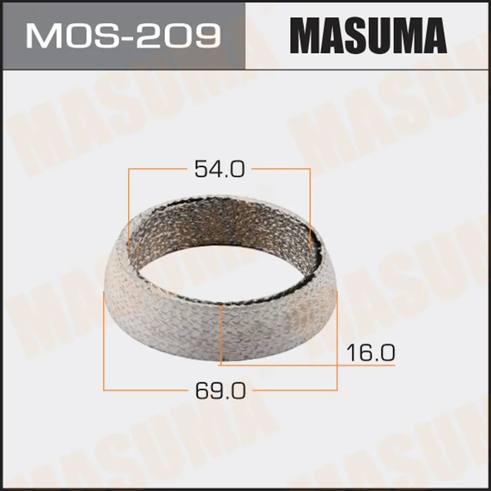 Кольцо глушителя NISSAN AD MASUMA MOS-209