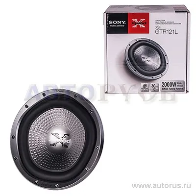Сабвуфер SONY XS-GTR121L, 30 см , 380вт