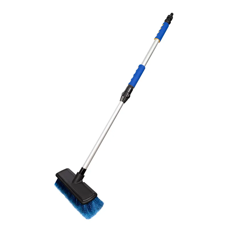 Щетка 20 см на шланг, с телескоп. ручкой 100 см KRAFT KT 830044