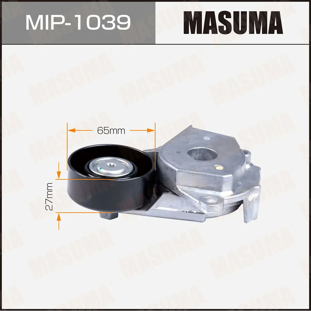 Ролик обводной ремня привода навесного оборудования MASUMA MIP1039