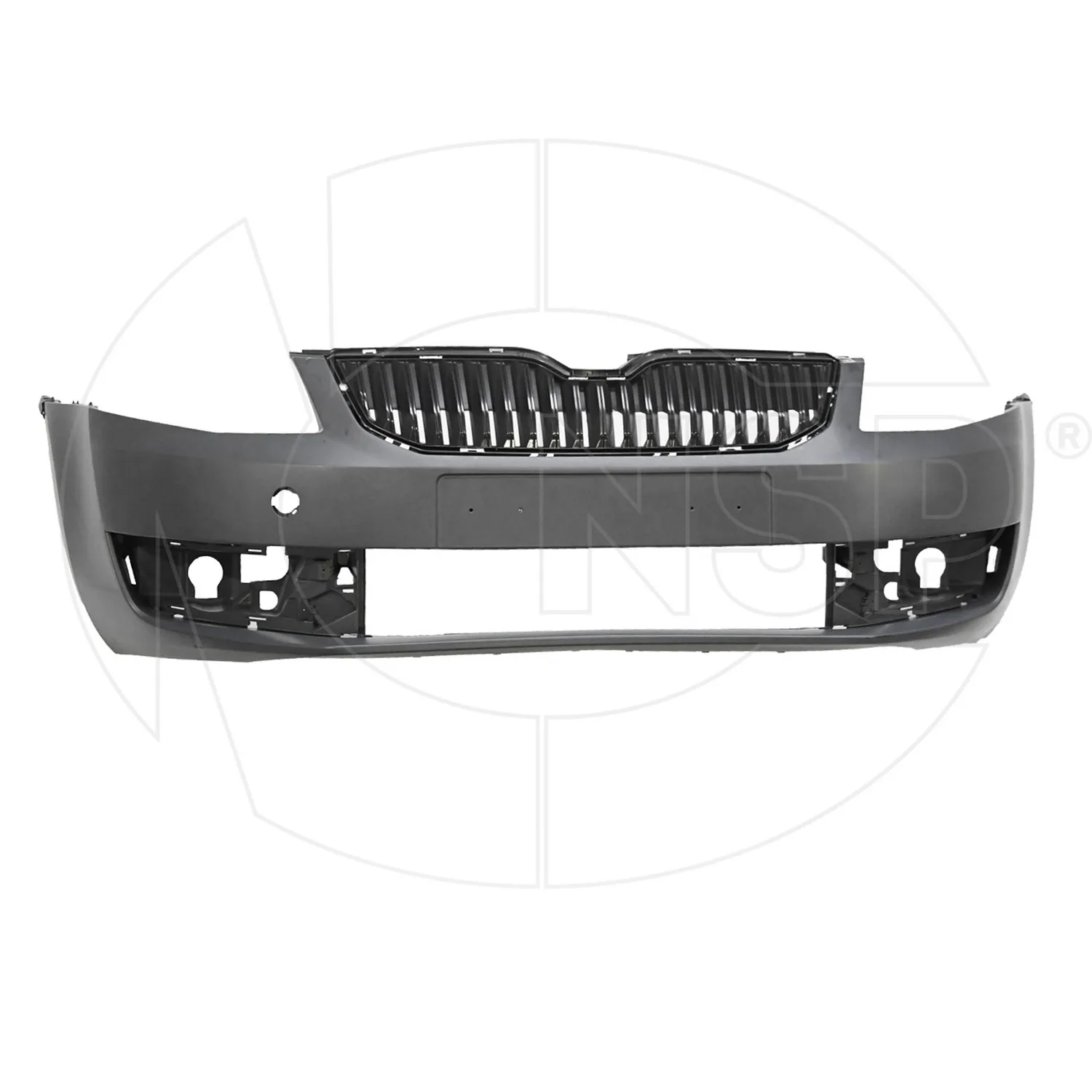 Бампер передний SKODA Octavia A7 (13-17) (в сборе с решеткой) NSP NSP085EU807217