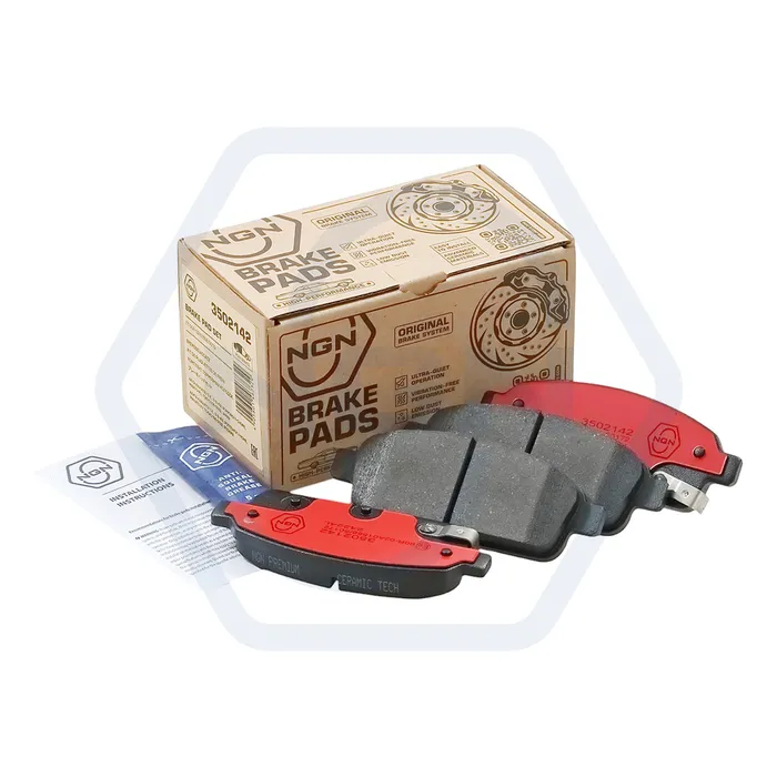 Колодки тормозные керамические, задние CHEVROLET Cruze 09>, OPEL Astra J 09> NGN 3502142