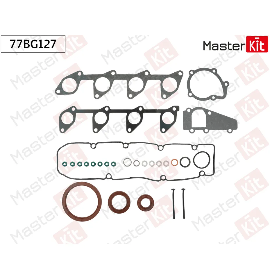 Комплект прокладок ДВС CITROEN/FIAT/PEUGEOT 2.0HDi/2.2HDi 98- 4HY/DW10/DW12UTED/RHP/RHS/RHV/ MASTERKIT 77BG127