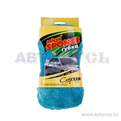 Губка микрофибра MICRO SPONGE City Up СА-143