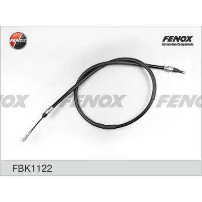 Трос стояночного тормоза VW Sharan, Ford Galaxy, 1.8-2.8, 96- FENOX FBK1122
