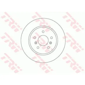 Диск тормозной задний NISSAN QASHQAI II J11 13-> / RENAULT /KADJAR 15-> TRW DF6787