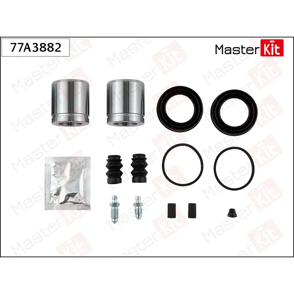 Ремкомплект тормозного суппорта + поршень JEEP GRAND CHEROKEE II,III 10-01-12-10 MASTERKIT 77A3882