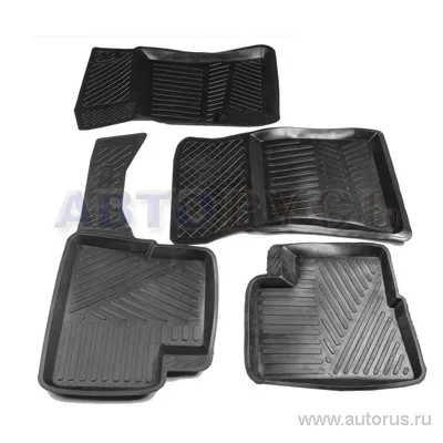 Коврики салона резиновые АГАТЭК A.004.67.S SUBARU IMPREZA 07-