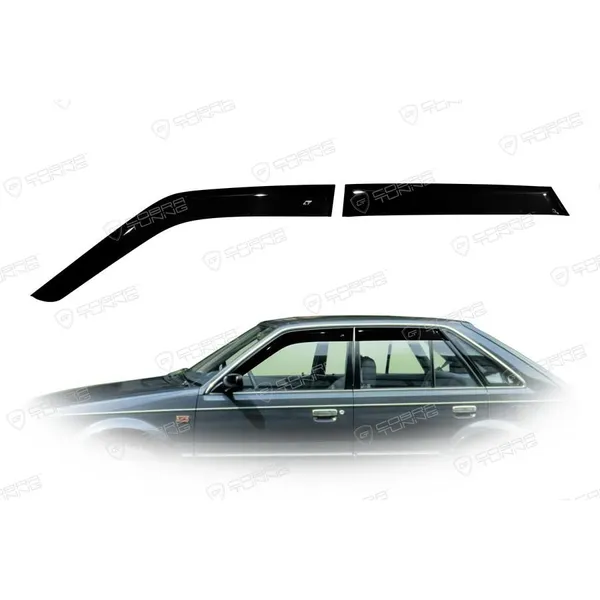 Дефлектора на окна Mazda 323 (BF) Hb 5d 1985-1989EuroStandard деф.окон Cobra Tuning ME23685