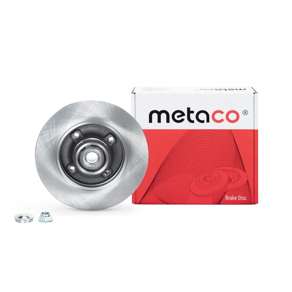 Диск тормозной задний CITROEN C4 (2005>)/ PEUGEOT 207 (2006>) с подшипником METACO 3060-257