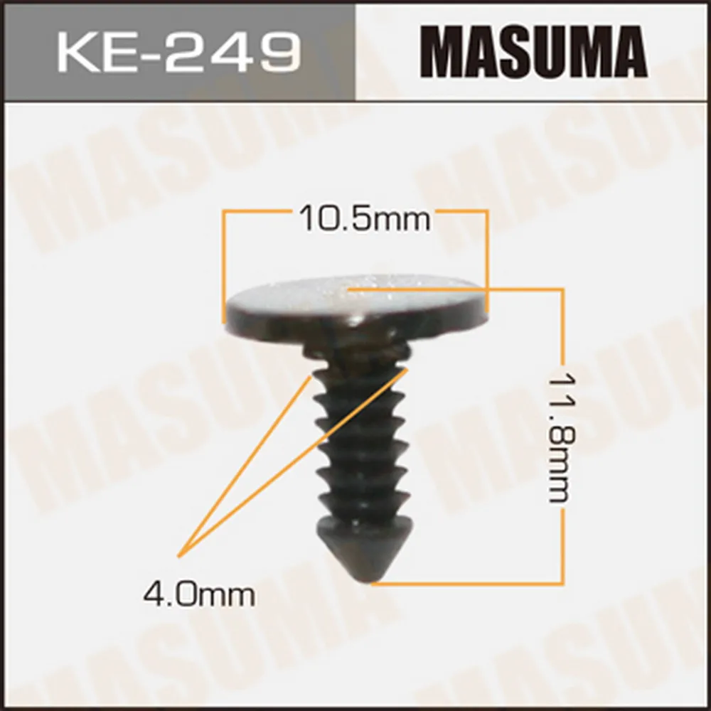 Клипса универс. 249-KE [уп.50] MASUMA KE-249