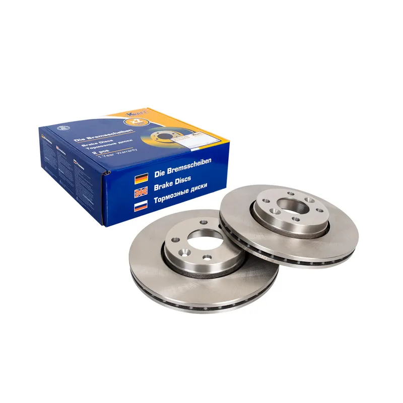 Диск тормозной передний LADA LARGUS (12-) с ABS OBERKRAFT KRAFT KT016010