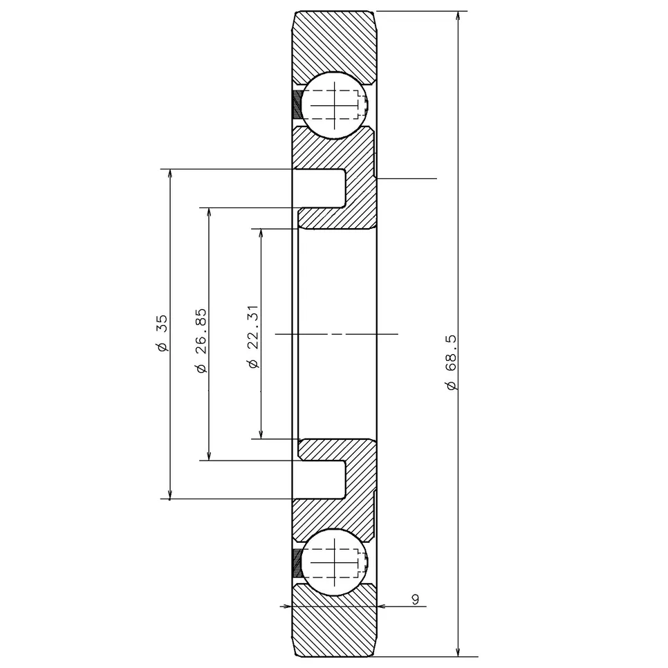 Подшипник КПП AUDI/VW/SEAT/SKODA NTN-SNR AB12992S01