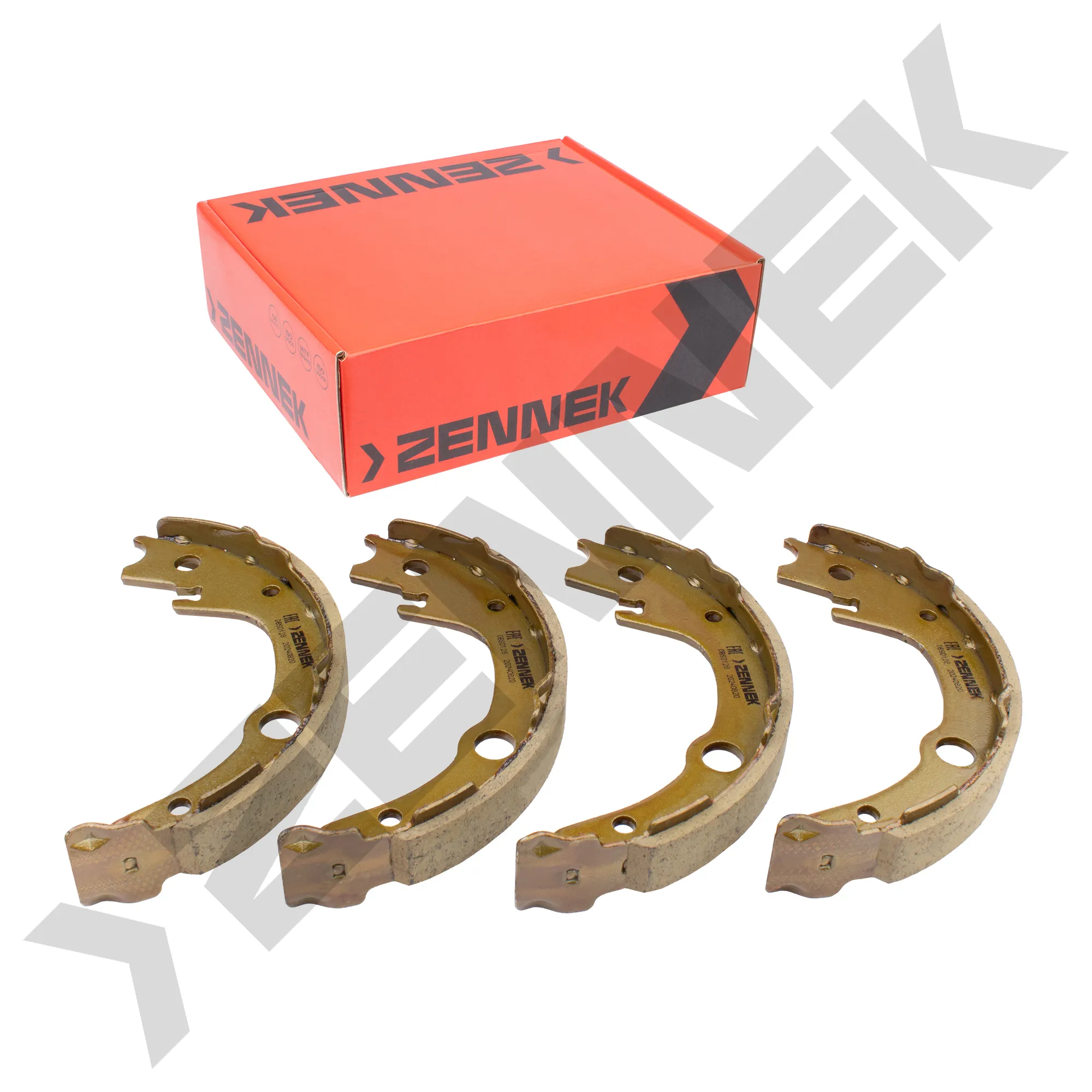 Колодки тормозные барабанные TOYOTA AVENSIS 03-08, CELICA 99-06 ZENNEK DBS0128