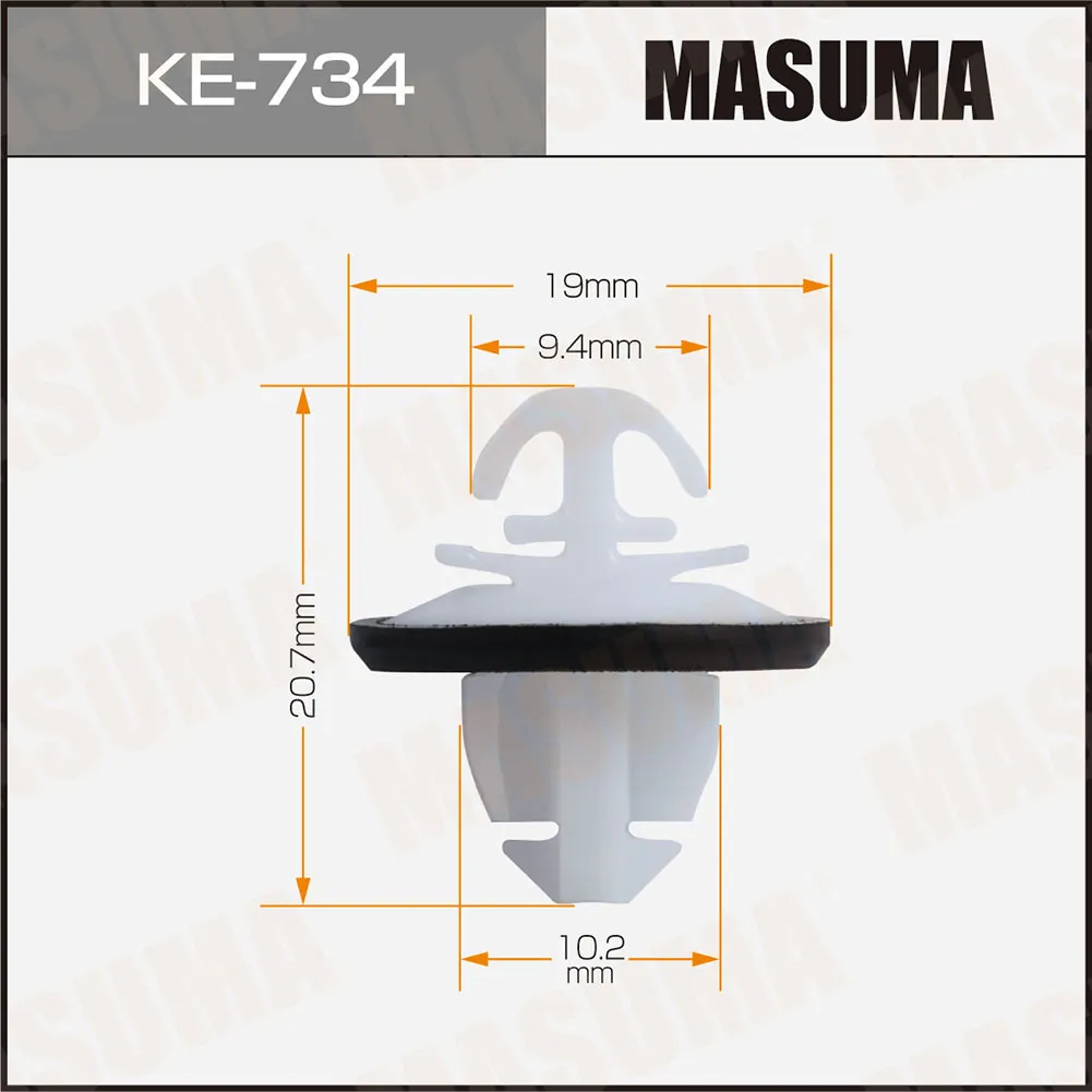 Клипса MB SPRINTER(W907) (мин. 50 шт.) MASUMA KE734