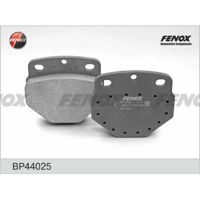 Колодки тормозные дисковые VOLVO, NEOPLAN, MAN, VANHOOL, DAF, SETRA, KNORR K8 FENOX BP44025