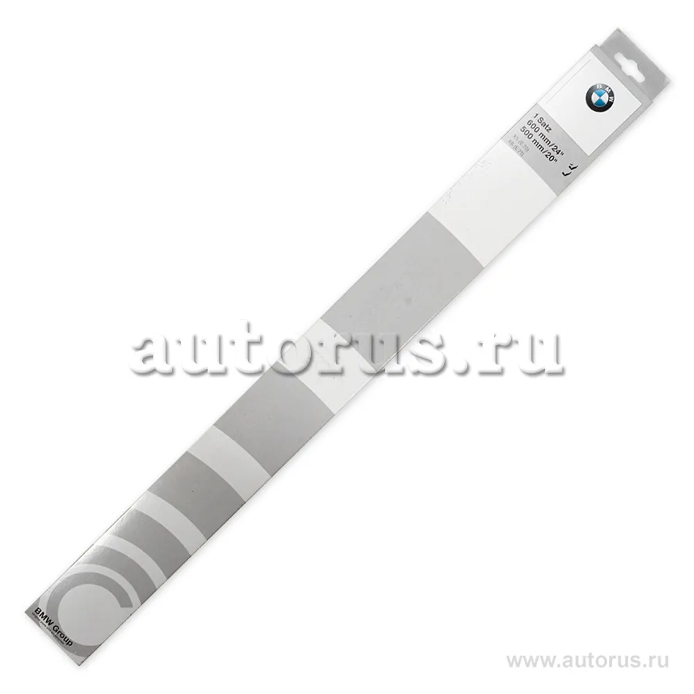 Щетка стеклоочистителя 600/500 мм бескаркасная комплект 2 шт BMW AERO 61 61 0 034 739