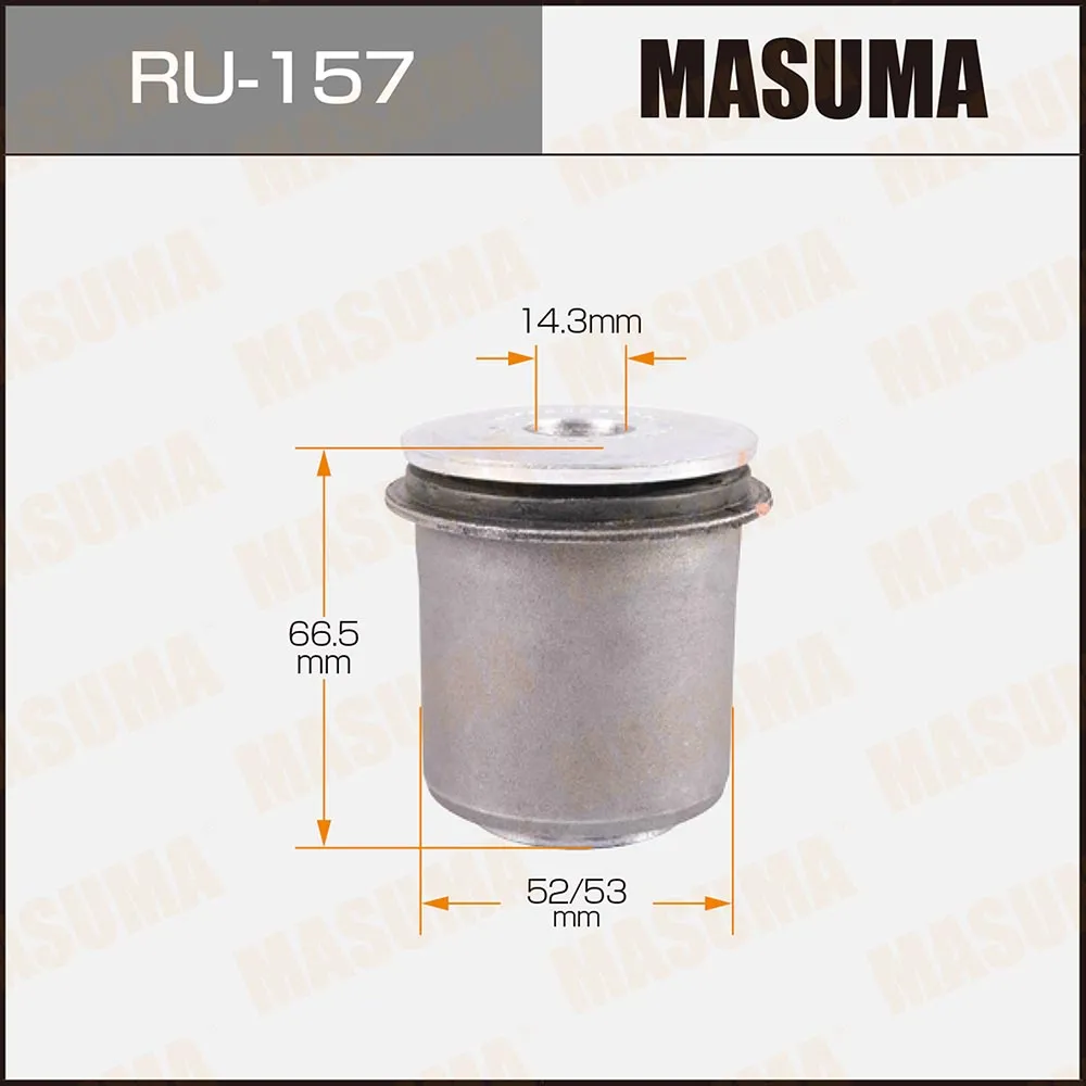Сайленблок переднего верхнего рычага LC100/LX470 MASUMA RU157