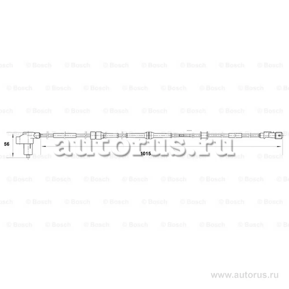 Датчик ABS передений CITROEN BOSCH 0 265 006 389