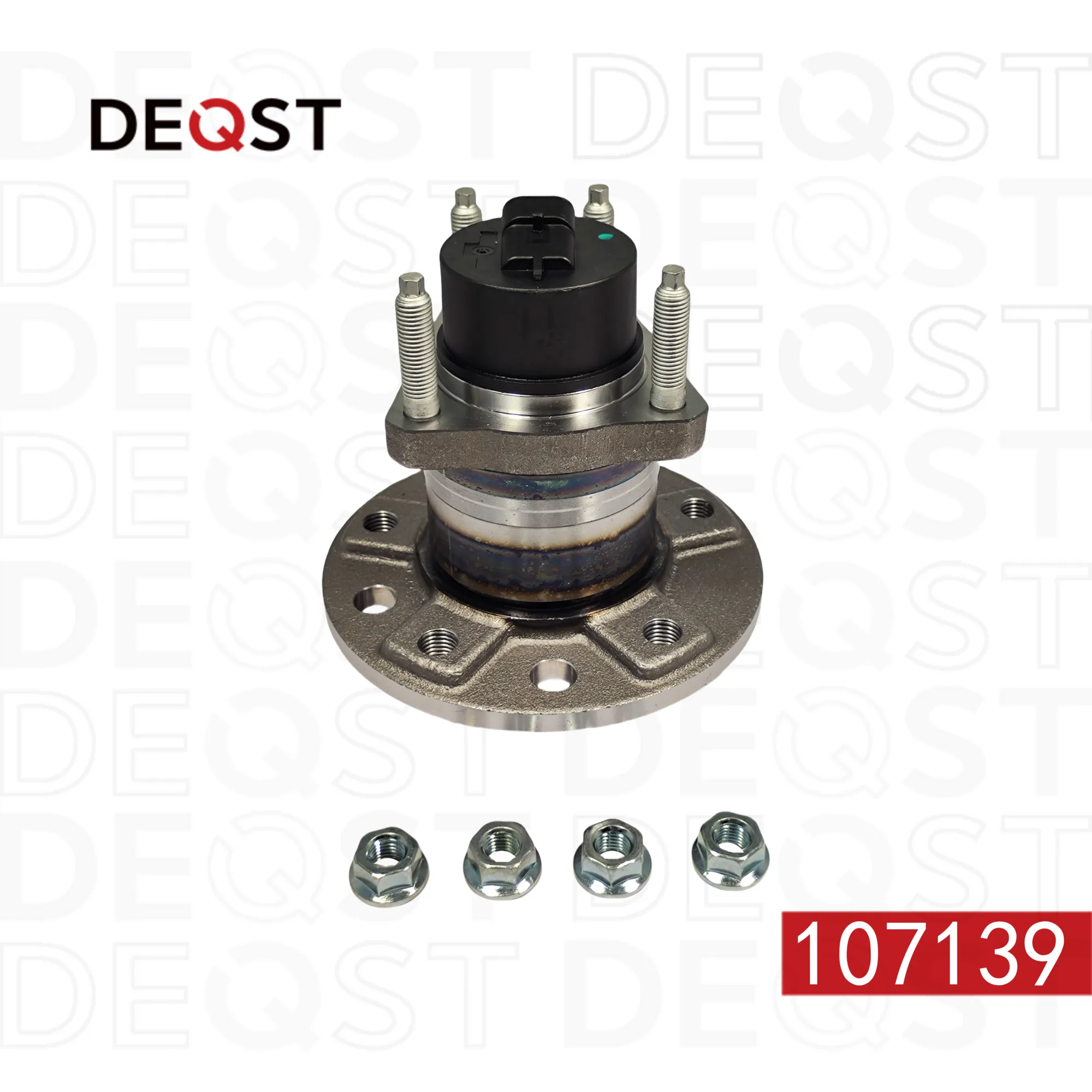 Ступица колеса с подшипником задняя, OPEL ASTRA G, OPEL MERIVA, OPEL VECTRA B DEQST 107139