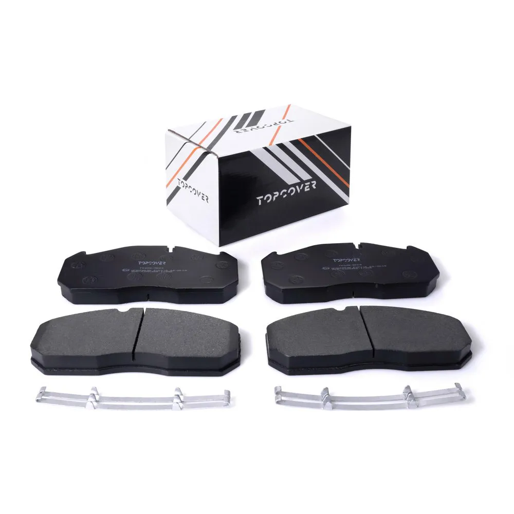 Колодки тормозные передние к-кт TOPCOVER T02985004