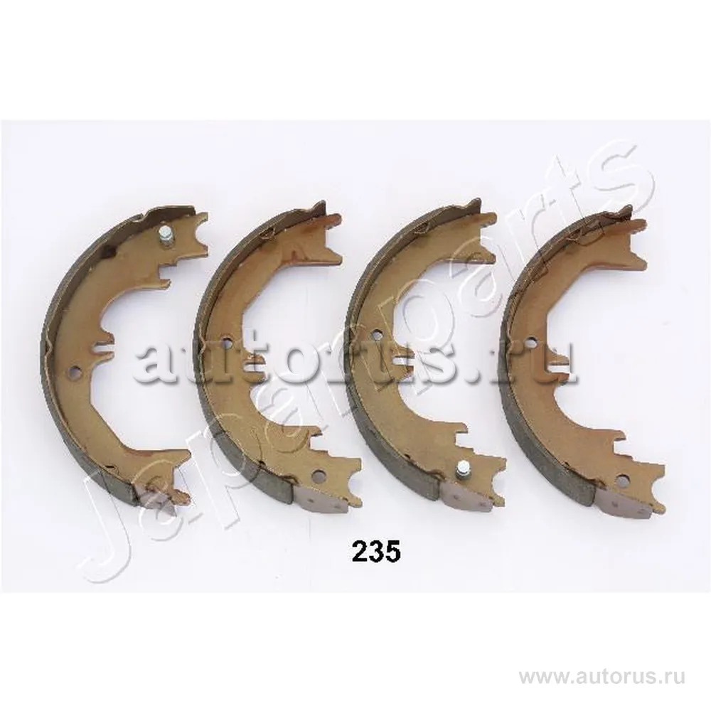 Колодки тормозные барабанные Toyota Land Cruiser 4.7/4.2TD 98 JAPANPARTS GF235AF