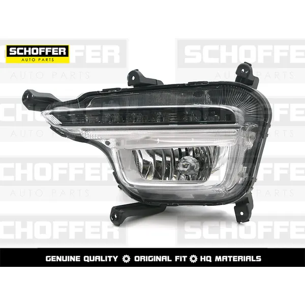 Фара ПТФ левая с LED Kia Rio 15-17 SCHOFFER SHF11068