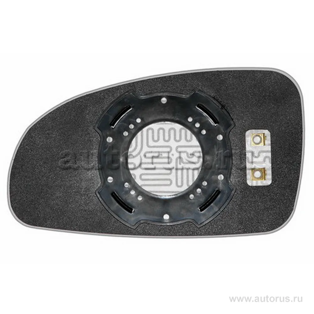 Зеркальный элемент R сферический с обогревом CHEVROLET Aveo I Type A (03-08) (R. Sf. Cr. 12V.) ERGON 16110009