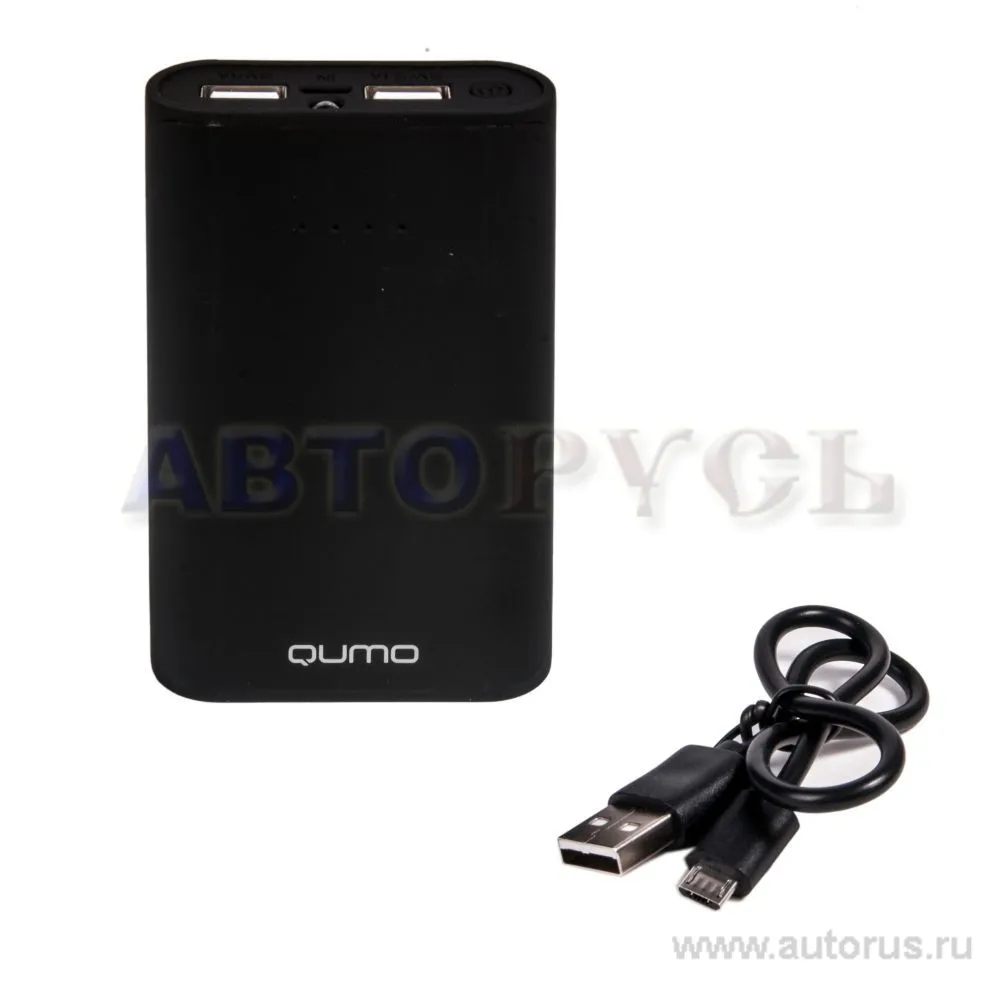 Внешний аккумулятор Qumo PowerAid 6600, 6600mAh, для мобильных устройств