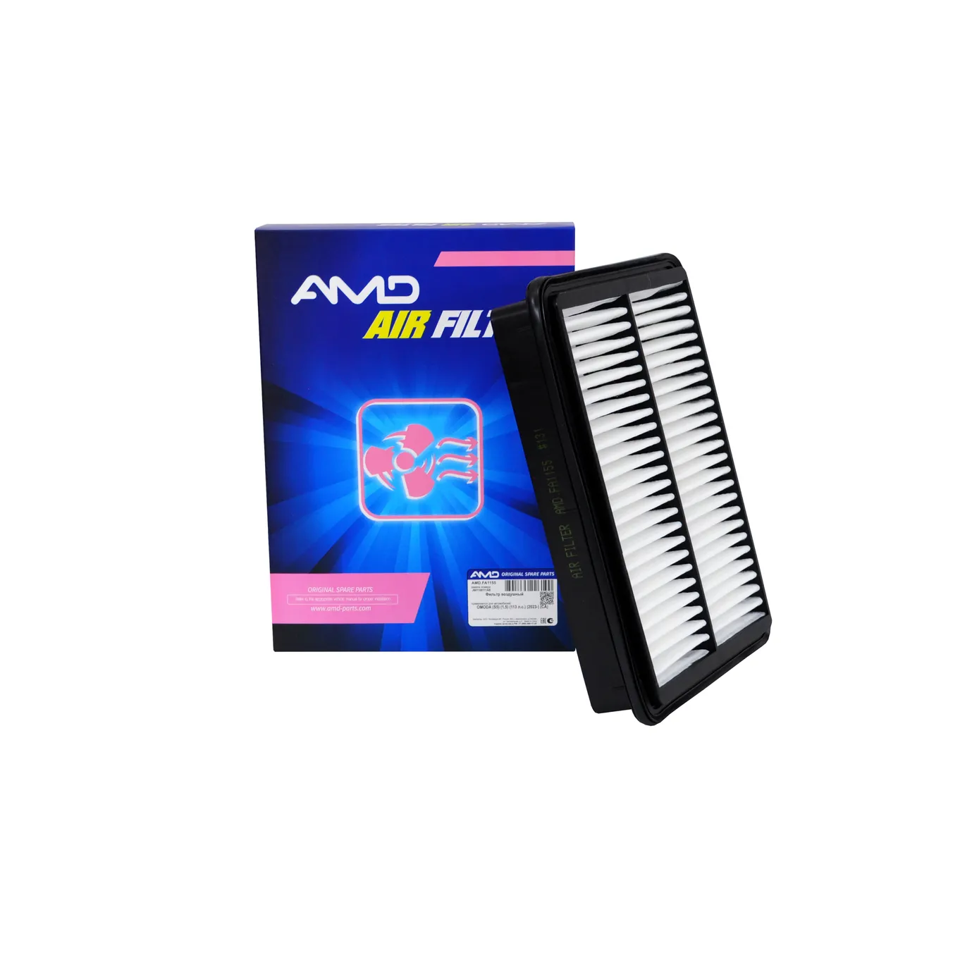 Фильтр воздушный J60-1109111AB/AMD.FA1155 AMD AMD AMD.FA1155