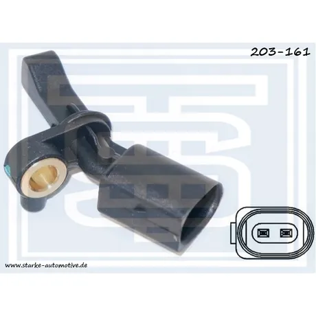 Датчик abs vw polo (9n/6r) задний r STARKE 203161