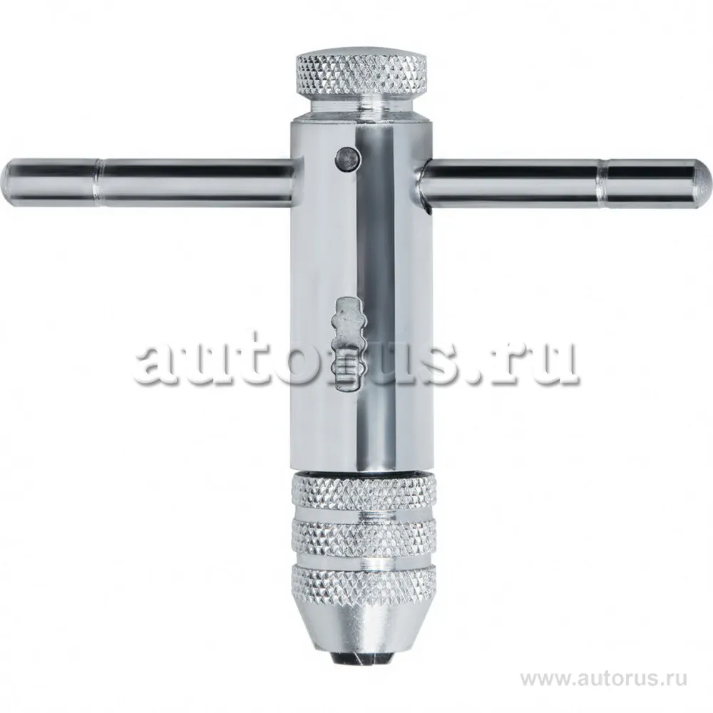 Вороток для метчиков М3-М8, хромированный, с трещоткой Matrix 76905 MATRIX 76905