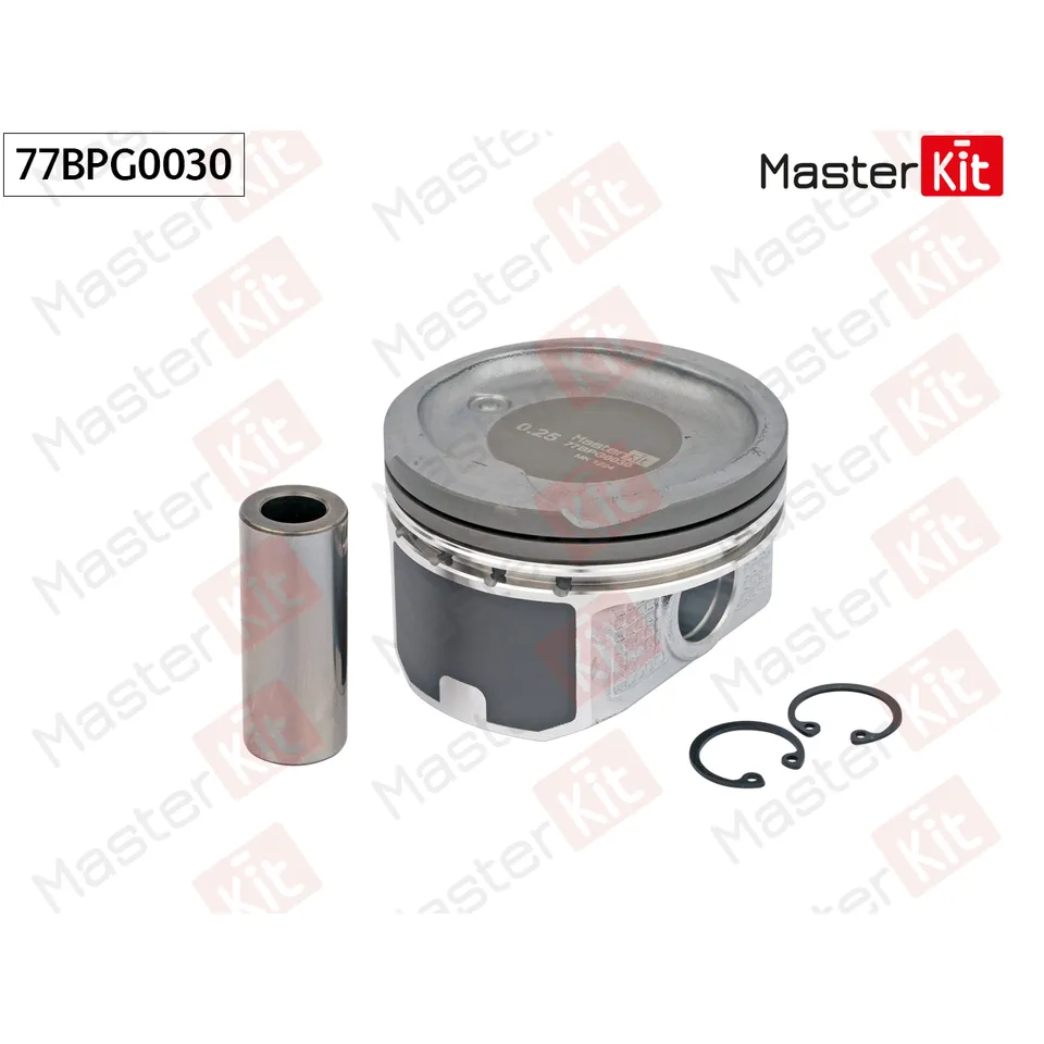 Поршень с пальцем (без колец) (1шт) (0,25) TOYOTA 1ZZ-FE MASTERKIT 77BPG0030