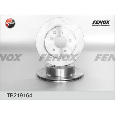 Диск тормозной задний NISSAN X-TRAIL 01-07/07- FENOX TB219164