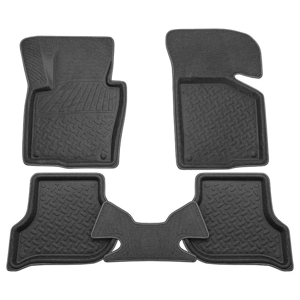 Коврики в салон 3D Evaplast Skoda Octavia A5 (09-13) Rezkon 4530010100