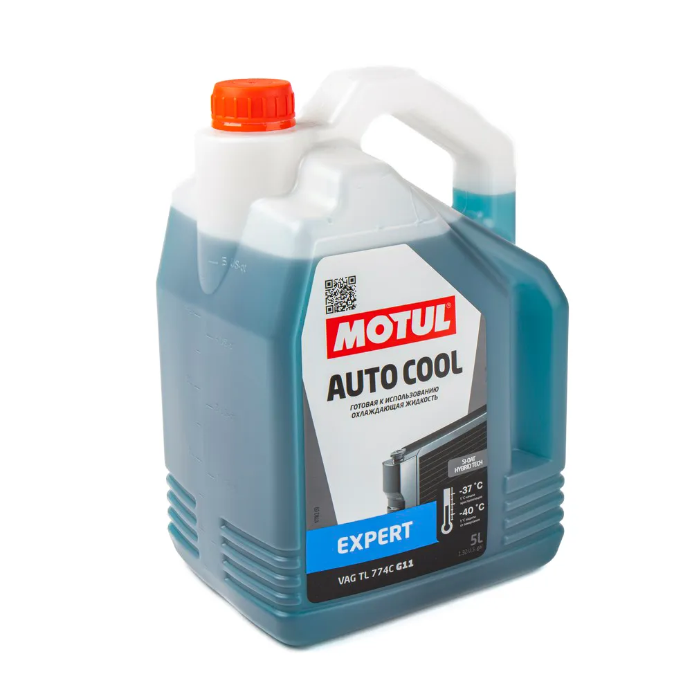 Антифриз Motul AUTO COOL Expert G11 готовый -37C синий 5 л 111123