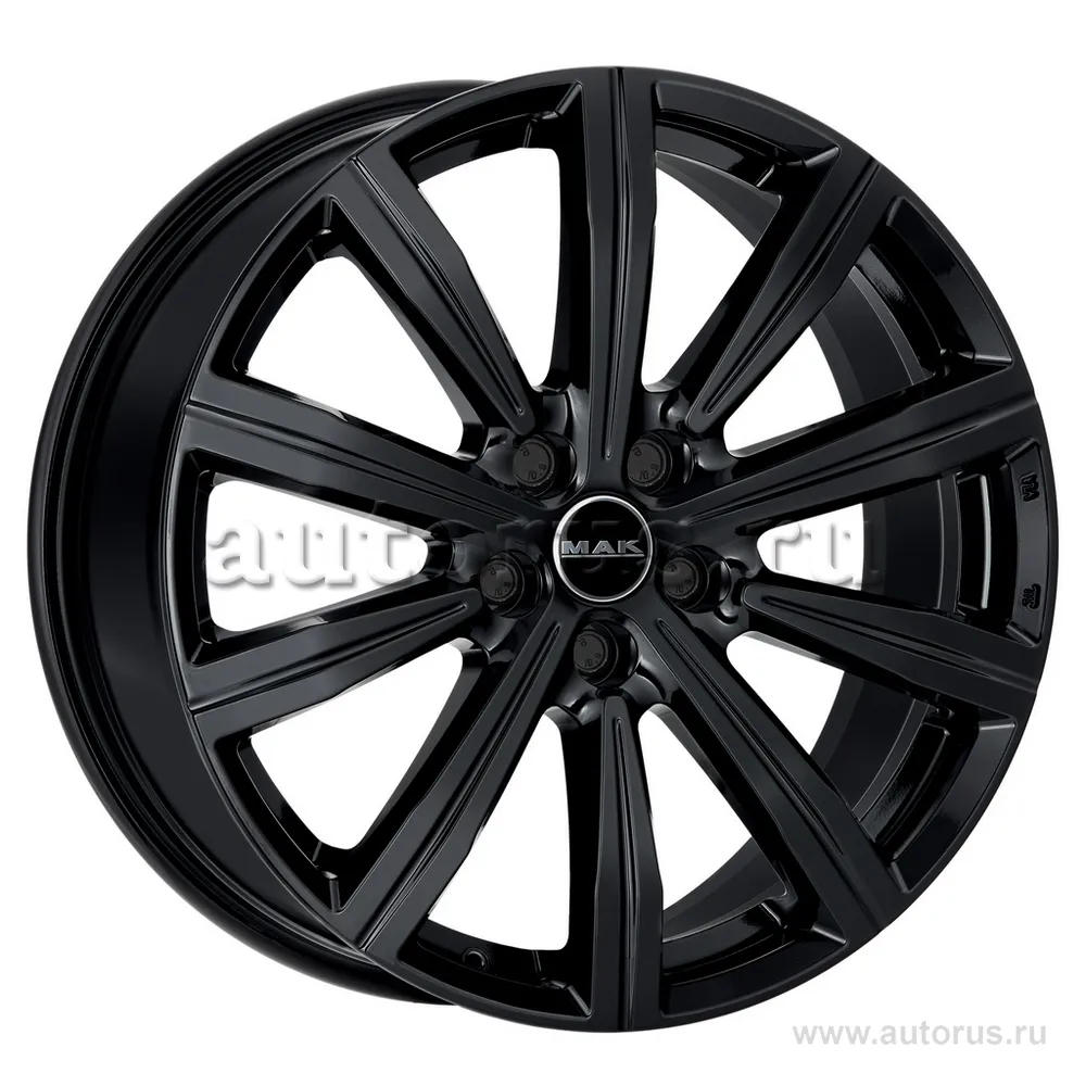 Диск литой R19 8.5J 5x120/64.1 ET35 MAK Birmingham Gloss Black F8590IRGB35IR