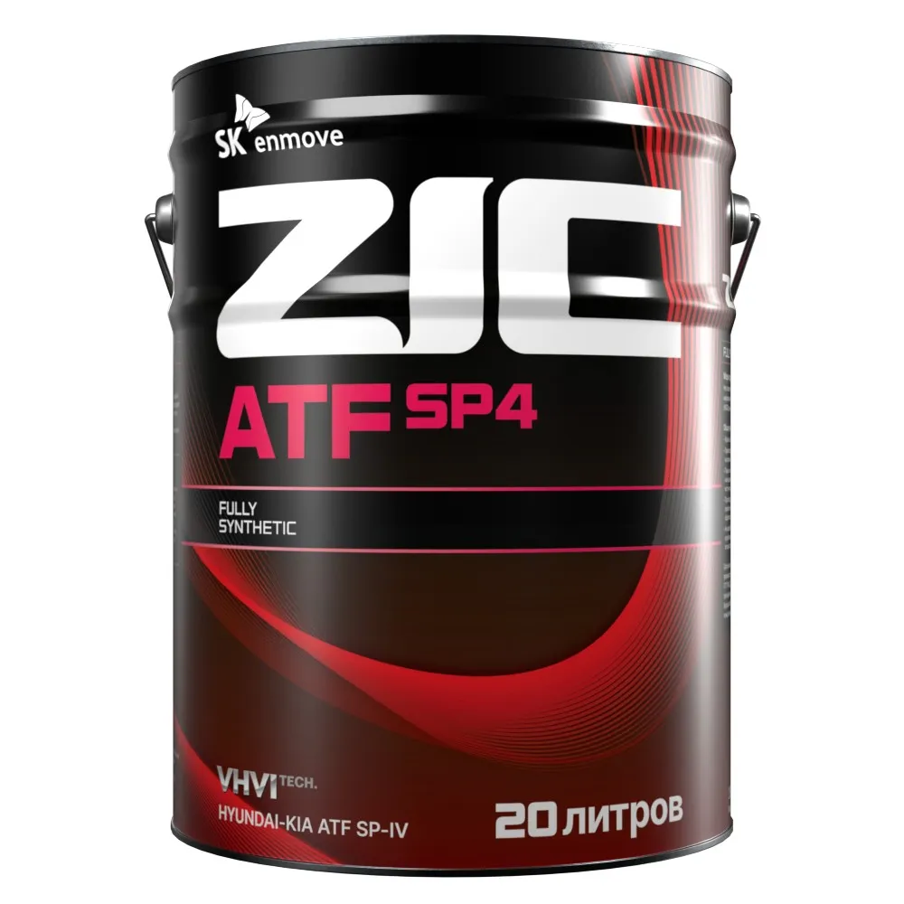 Масло трансмиссионное ZIC ATF SP 4 20 л 192646А