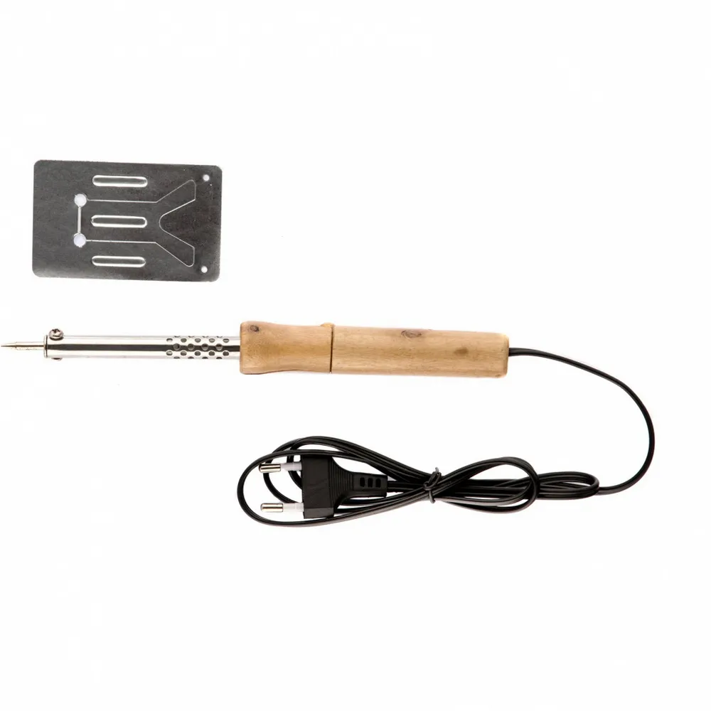 Паяльник с ручкой из дерева, 40 Вт, 220 В SPARTA 913102