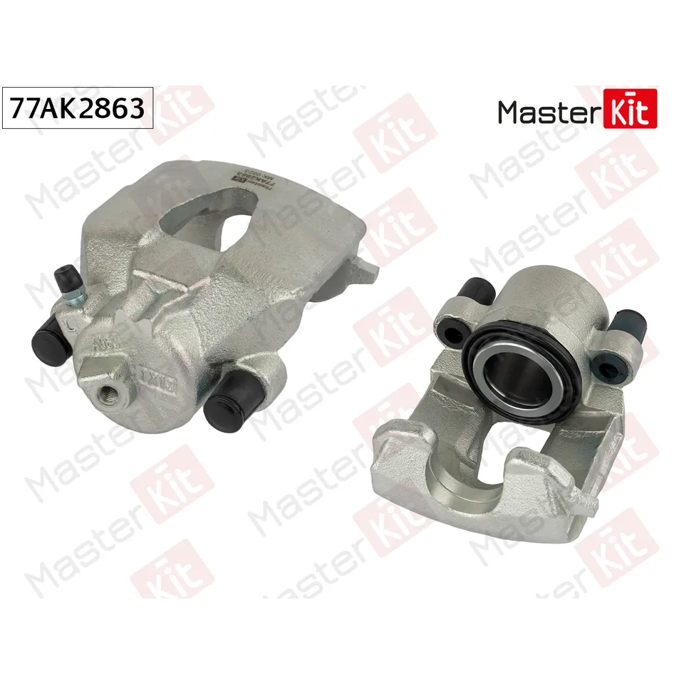 Тормозной суппорт перед. лев. Volkswagen POLO (6R1, 6C1) 2009 - MASTERKIT 77AK2863
