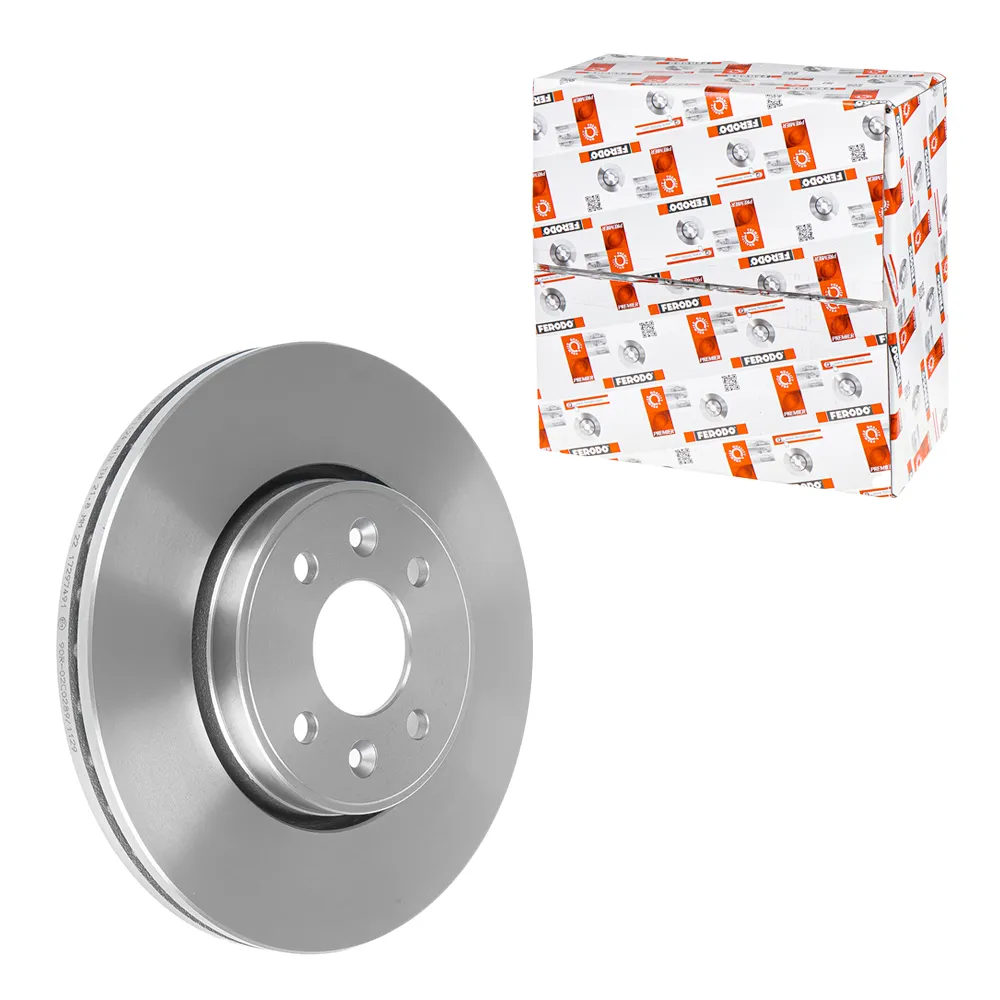 Диск тормозной передний RENAULT MEGANE II/SCENIC II /VENT.D=280MM FERODO DDF1124