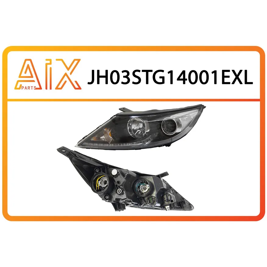 Фара левая с дхо AIX JH03-STG14-001EXL