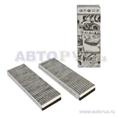 Фильтр салонный (угольный) (компл.2шт.) VAG 4F0 898 438C AD A6 (2x) VAG 4F0 898 438C