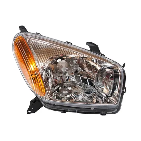 Фара правая с желтым указателем поворота RAV4 2000-2003 Eagle eyes TY678A001R