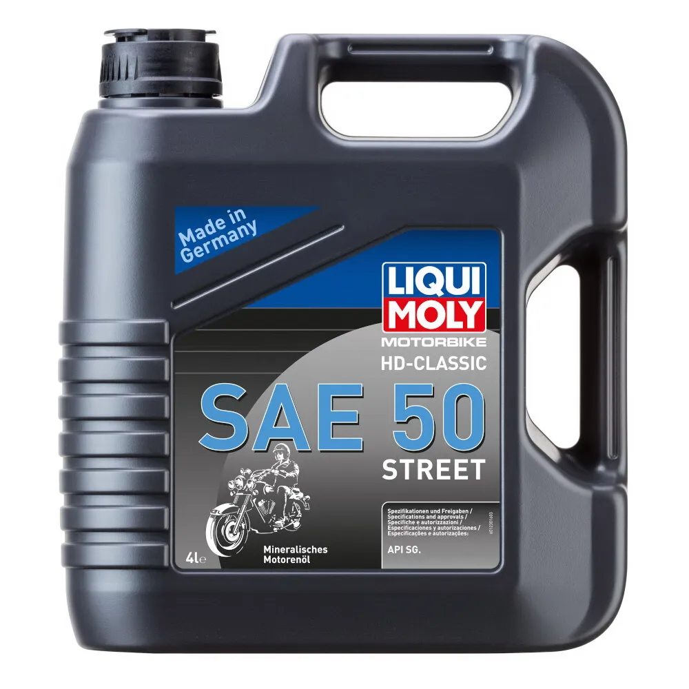 Масло моторное д/4-т. мотоц. Motorbike HD-Classic Street 50 SG (4л) LIQUI MOLY 1230