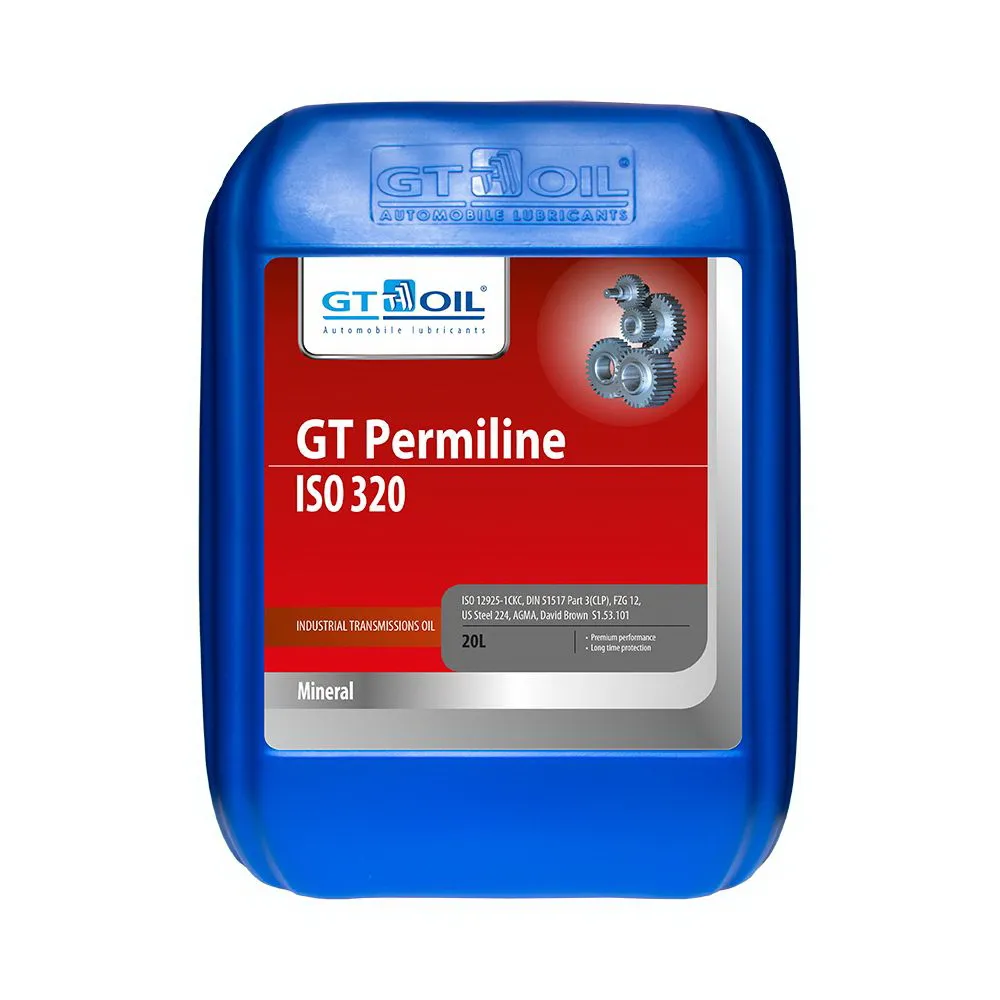 Масло индустриальное GT OIL GT Permiline ISO 320 минеральное 20 л 8717455002986
