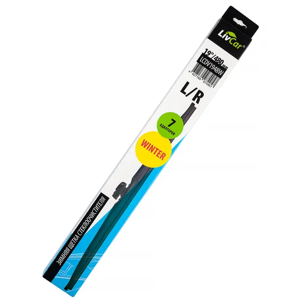 Щетка стеклоочистителя LIVCAR WIPER WINTER зимняя 19/480 мм LIVCAR LCDV1948W