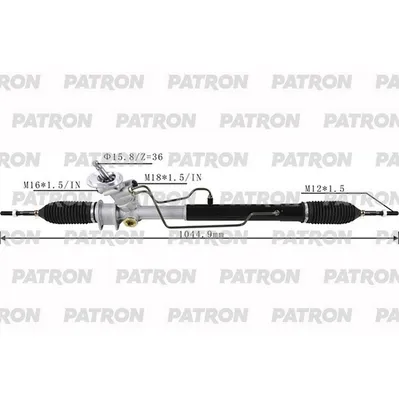 Рейка Рулевая CHEVROLET AVEO 2010-2017 PATRON PSG3255
